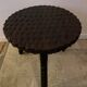 Vintage Brutalist Coffee Table in Solid Wood