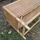 Vintage rattan planter