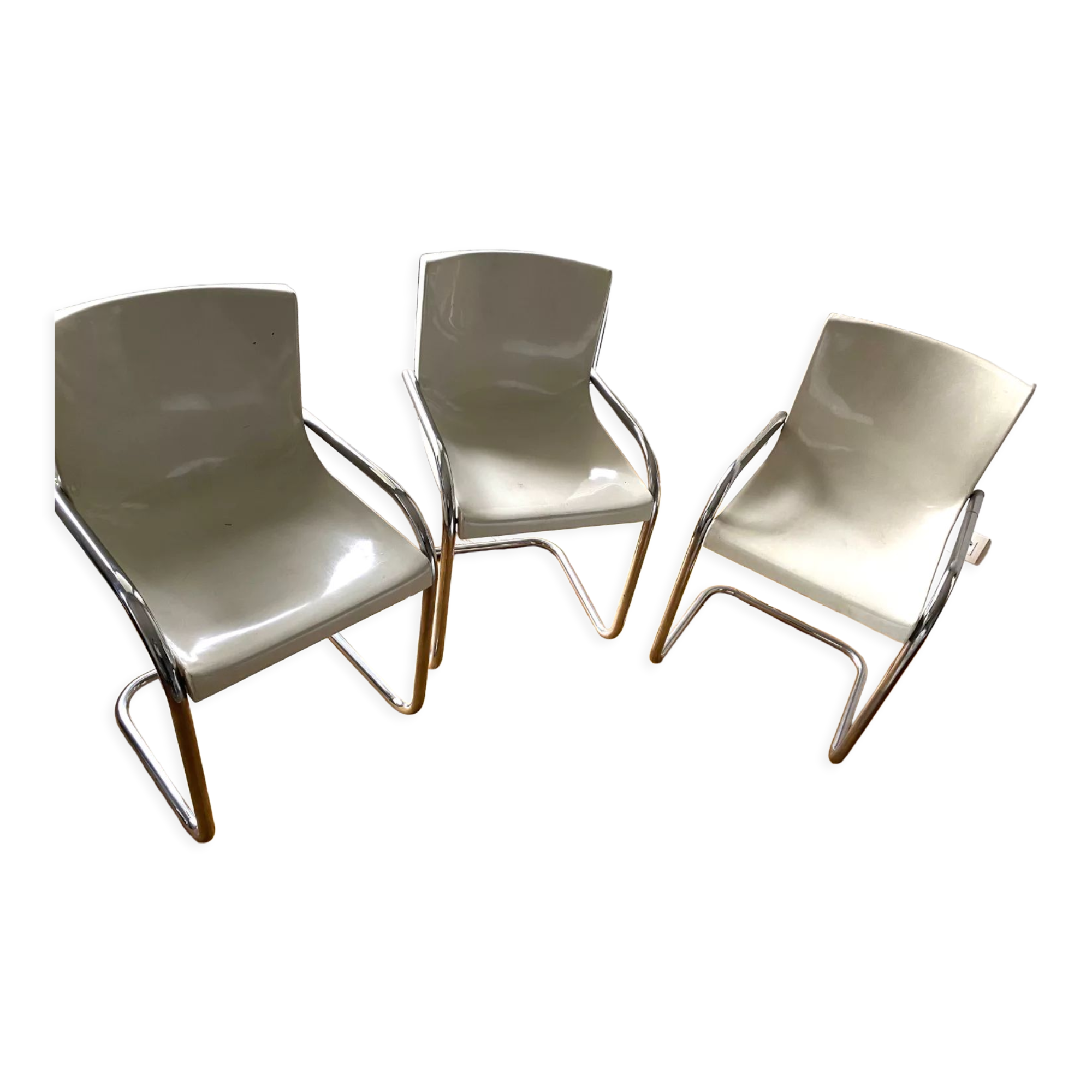 3 vintage design Gautier chairs