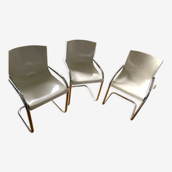 3 vintage design Gautier chairs