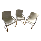 3 vintage design Gautier chairs