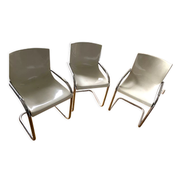 3 vintage design Gautier chairs