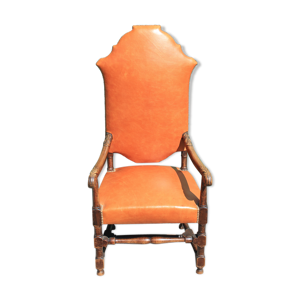 Fauteuil en cuir