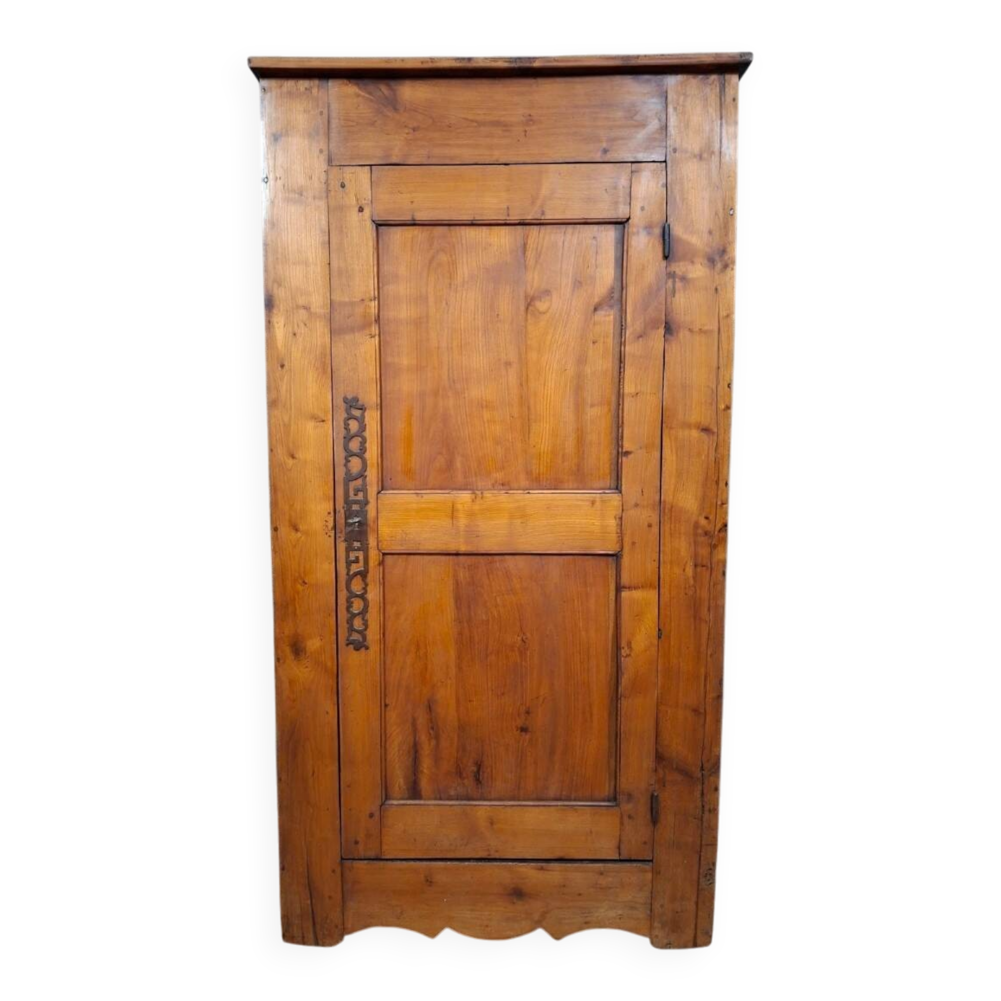 Armoire / Bonnetière rustique en bois massif – XVIIIeme - Sapin