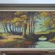 Large painting, oil on canvas signed "Pinoy"