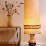 Large vintage German floor lamp from the 1970s.