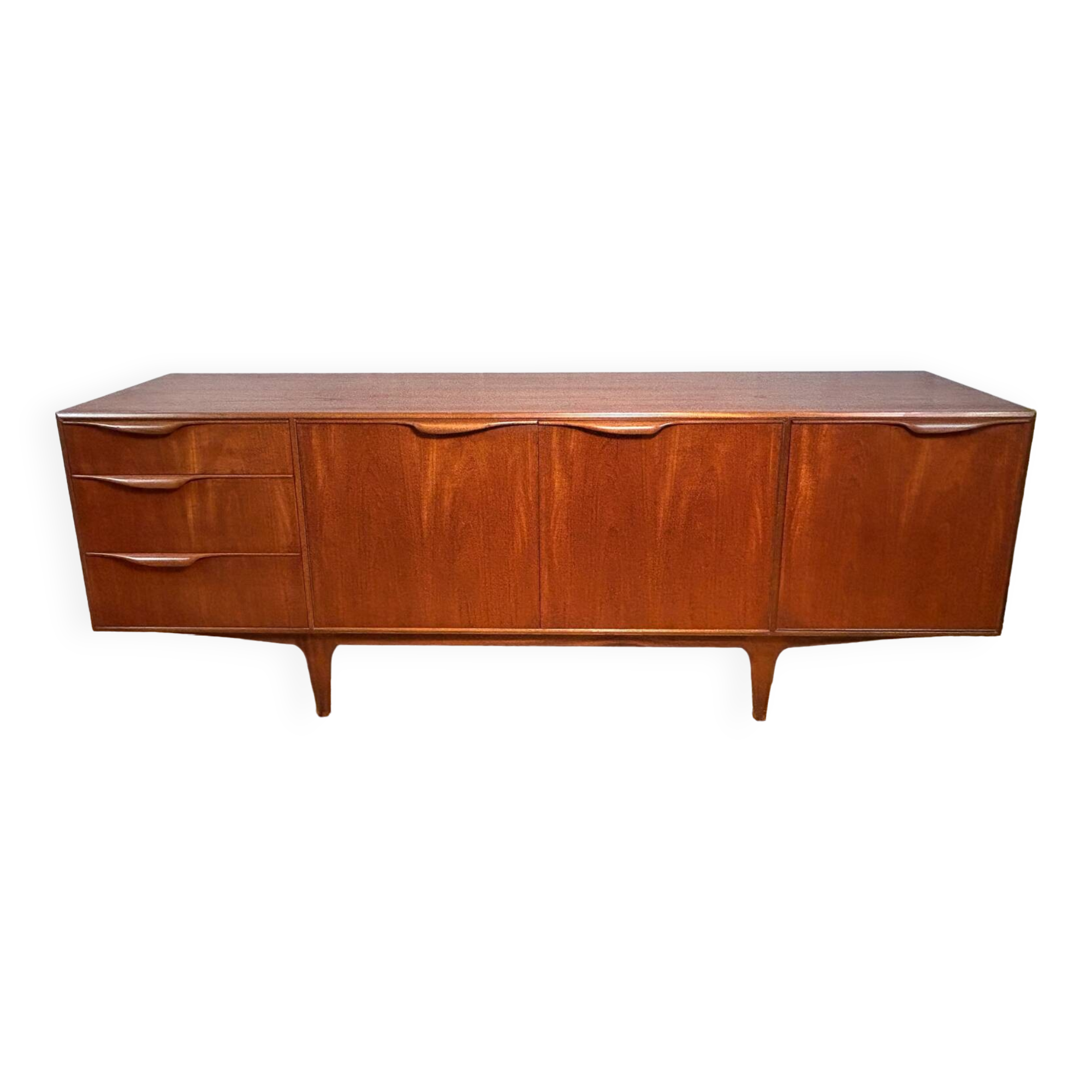 Buffet McIntosh en teck rétro vintage du milieu du siècle 1960 Dunvegan