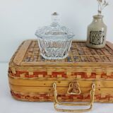 Sucrier en verre transparent