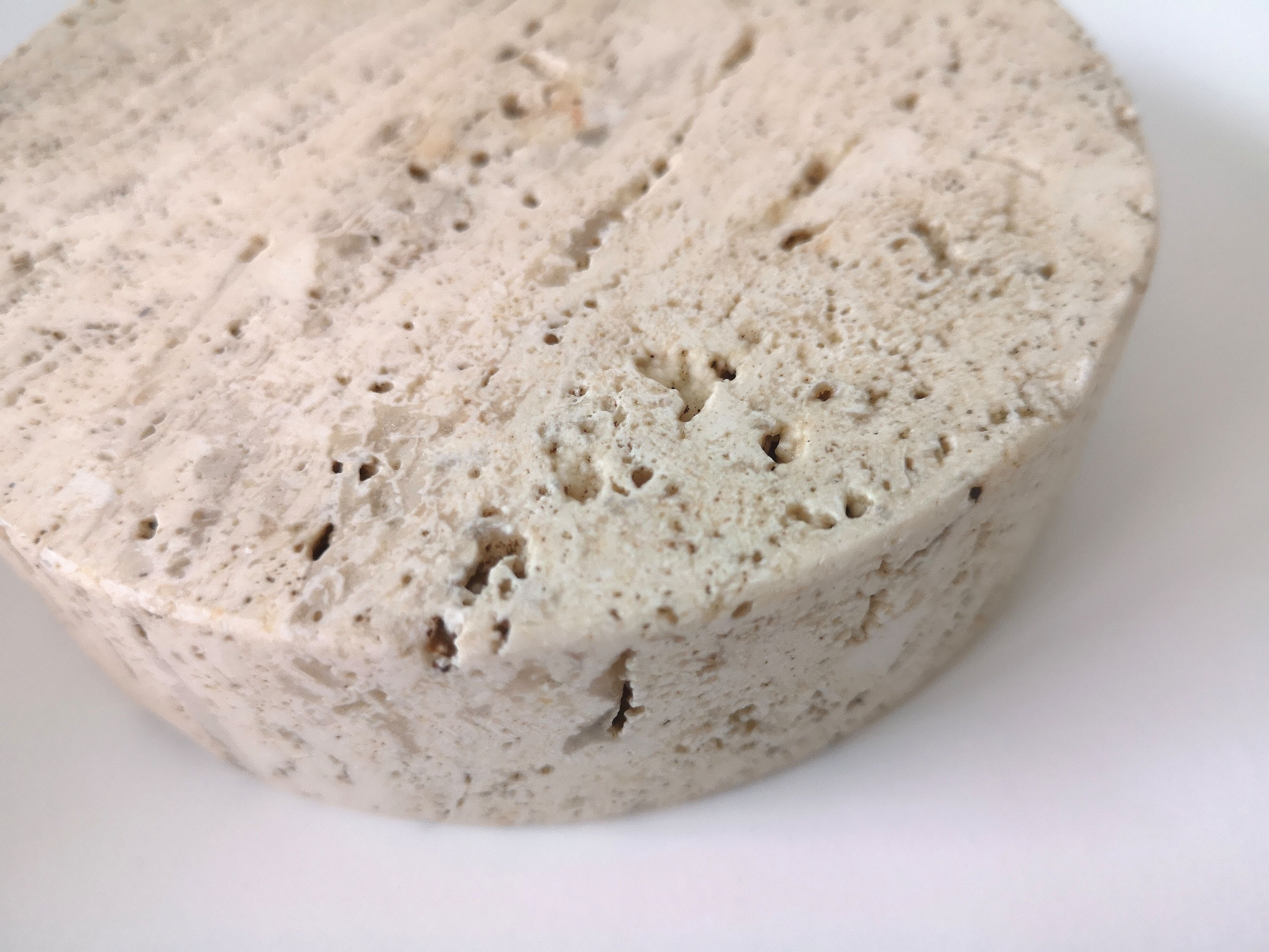 Vintage travertine ashtray