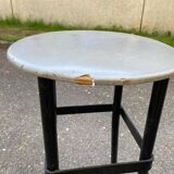 Pair of black and gray stools from the 60s