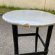 Pair of black and gray stools from the 60s