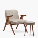 Fauteuil BUNNY type 300-177 avec repose-pieds