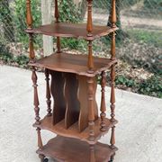 Large music rack, scores, early 20th century, Napoleon III