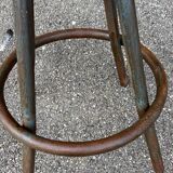 duo de tabourets industriel
