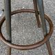 duo of industrial stools
