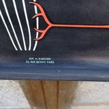 School poster of doctor Auzoux nerve tissue