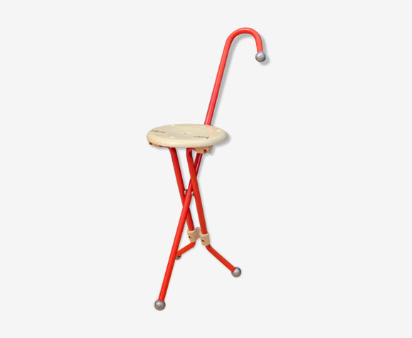 Chaise pliante Memphis par Ivan Loss Ulisse Italie années 1980