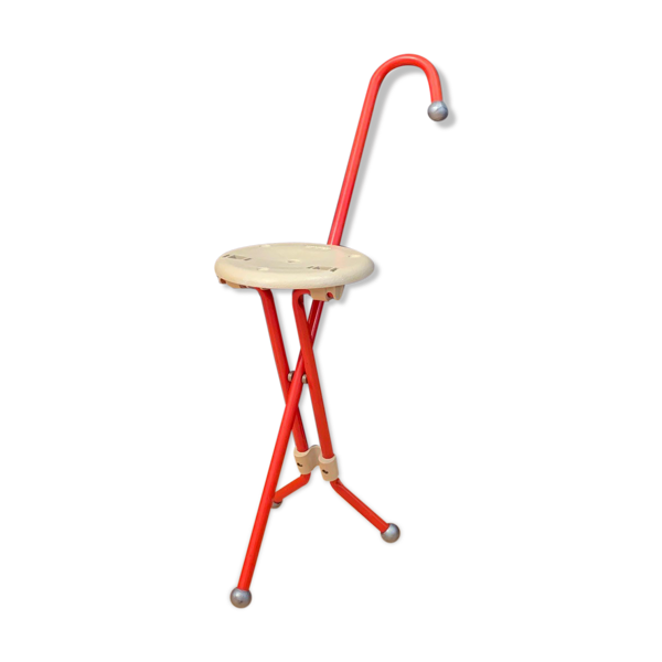 Chaise pliante Memphis par Ivan Loss Ulisse Italie années 1980