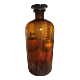 amber glass jar
