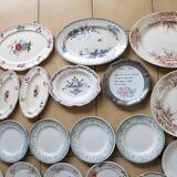 Large collection of tableware