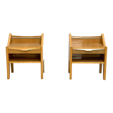Deux tables de nuit italiennes