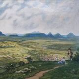 Peinture à l'huile - paysage