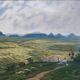 Peinture à l'huile - paysage