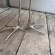Sculptural table Traccia Merret Oppenheim silver edition Cassina