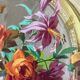 Tableau HSP "étude de fleurs - roses" Projet d'architecture Art Nouveau + c