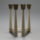 Modernist brass candlestick 1960s