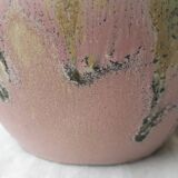 Stoneware vase signed Méténier