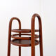 Curved wooden pedestal base - plant stand attributed to Jacob & Josef Kohn, 1890s