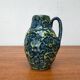 Mid-Century West German vase in WGP Fat Lava pottery by Scheurich, 1960s.