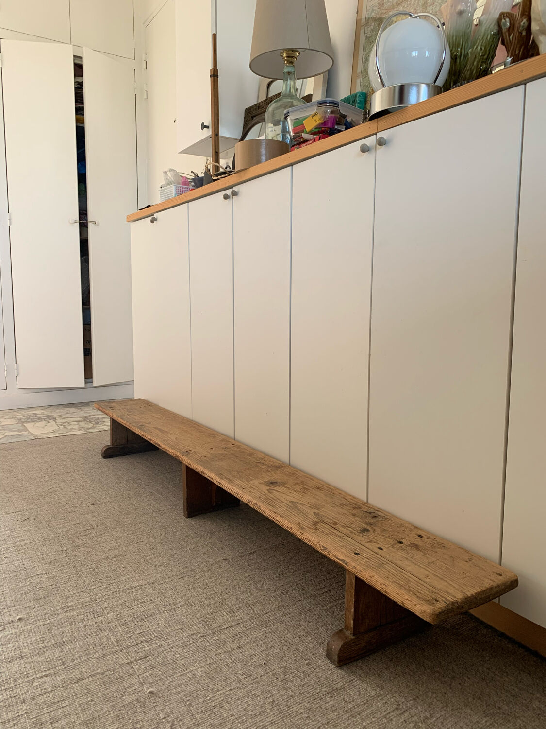 Banc ancien en bois