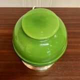 Paire de lampes verre Design scandinave 1950.