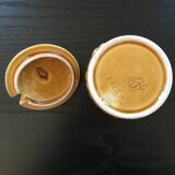Honey pot with bee decor