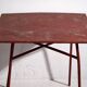 Antique red outdoor table (c.1920)