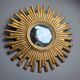 Vintage sunburst mirror, 1960s