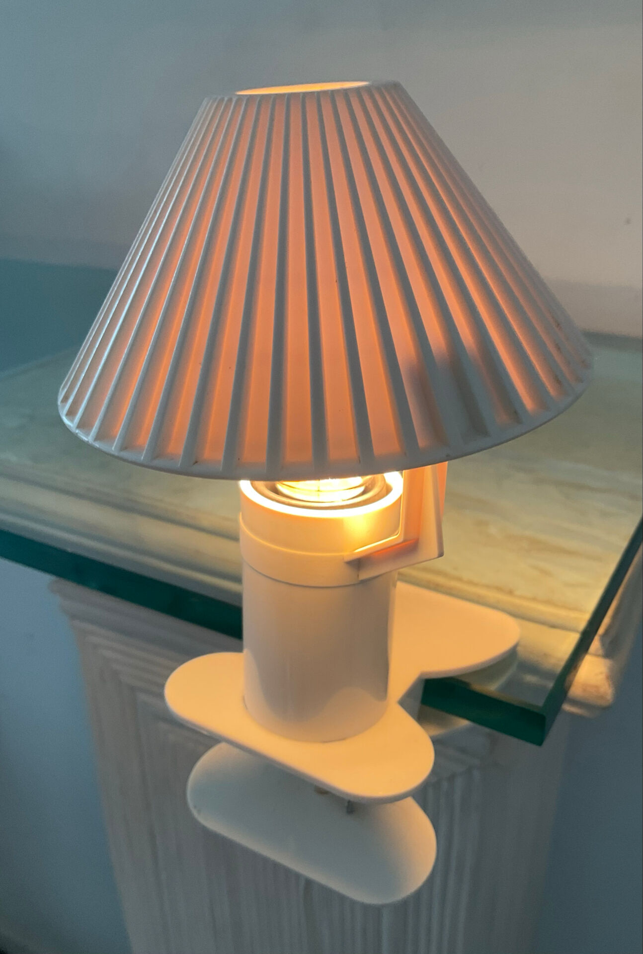 Lampe champignon à pince des années 60-70