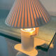 Lampe champignon à pince des années 60-70