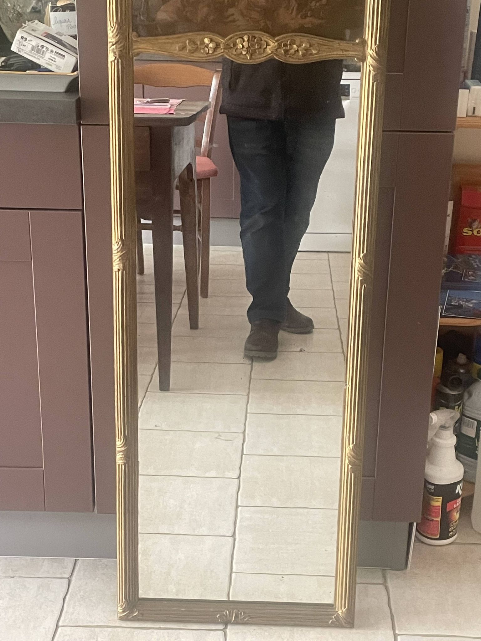 Louis XVI style mirror