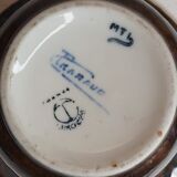 Coupe "Dakar" Camille Tharaud porcelain Limoges