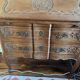 Former solid oak secretary - good condition