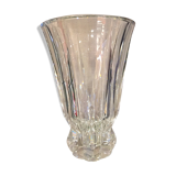 Crystal vase cut st louis model florida