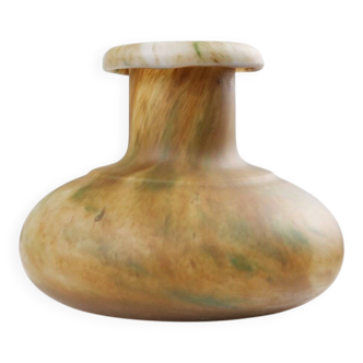 Art Nouveau pâte de verre Vase, France 1920s