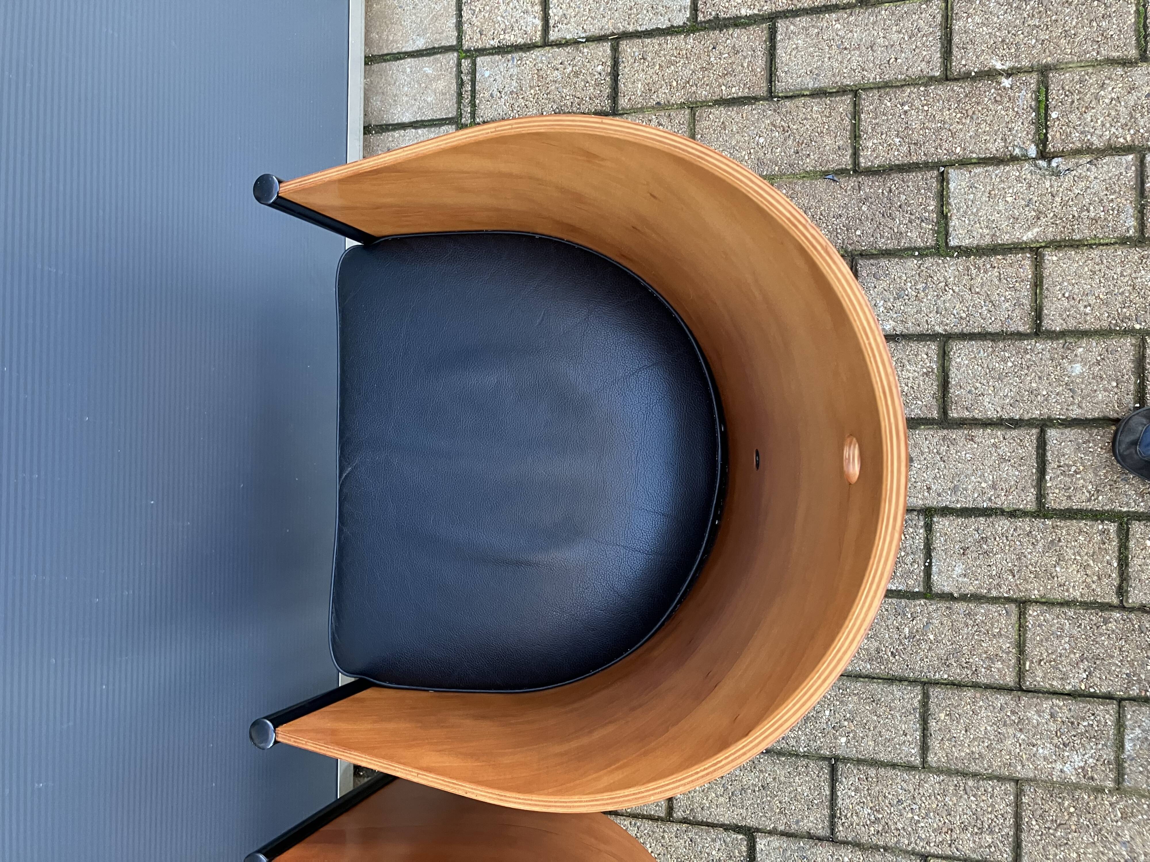 4x originaux chaises Costes Philippe Starck Aleph Driade