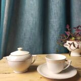 Teapot duo in fine berry porcelain - massé et surget