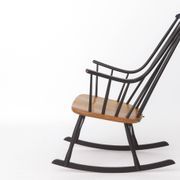 Vintage Grandessa Rocking Chair by Lena Larsson for Nesto, Sweden, 1960s