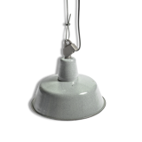 Lampe industrielle ronde émaillée