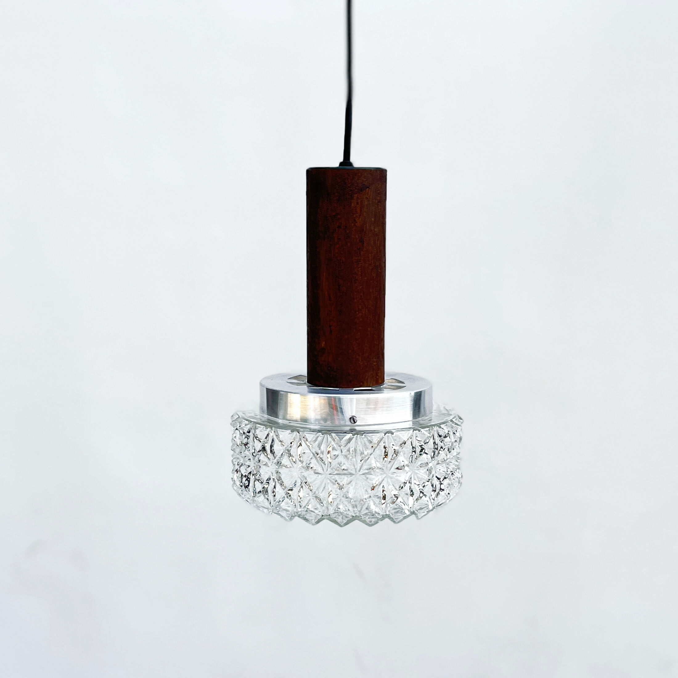 Pendant lamp by Hillebrand Germany 1970s